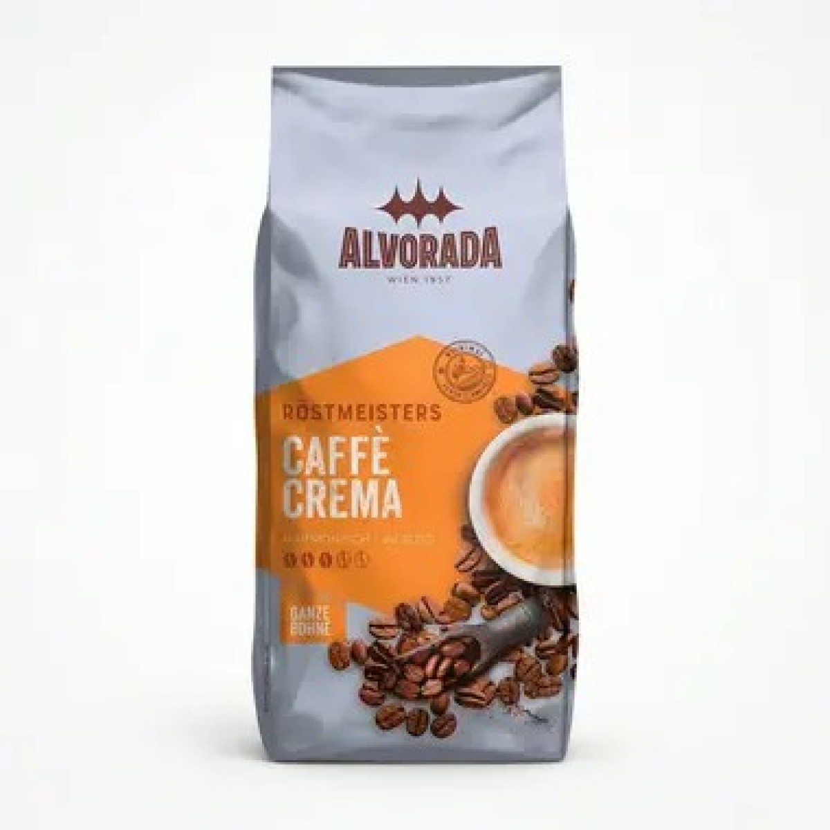 Кава ALVORADA IL Caffe Italiano в зернах 1 кг — справжній італійський смак (арт. 752)