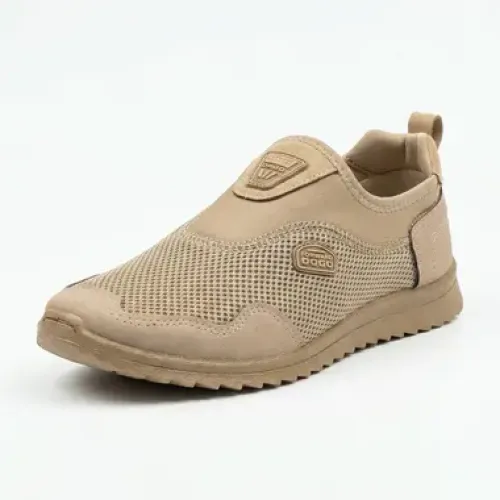 Сліпони чоловічі літні Dago Style пісочні / бежеві (сітка)