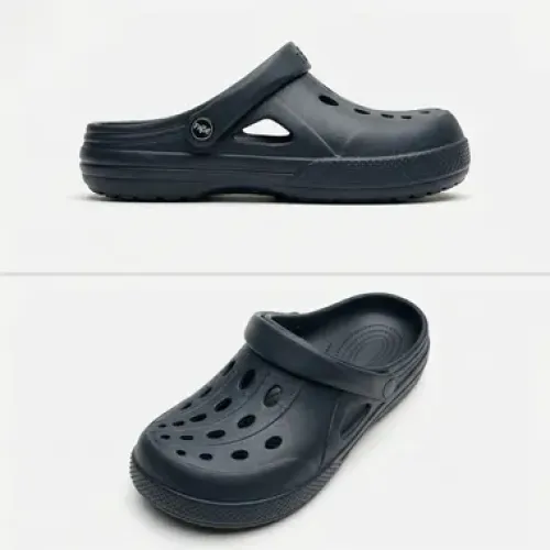 Капці на широку ногу чоловічі Прогрес ЕВА, чорні. 40 - 45