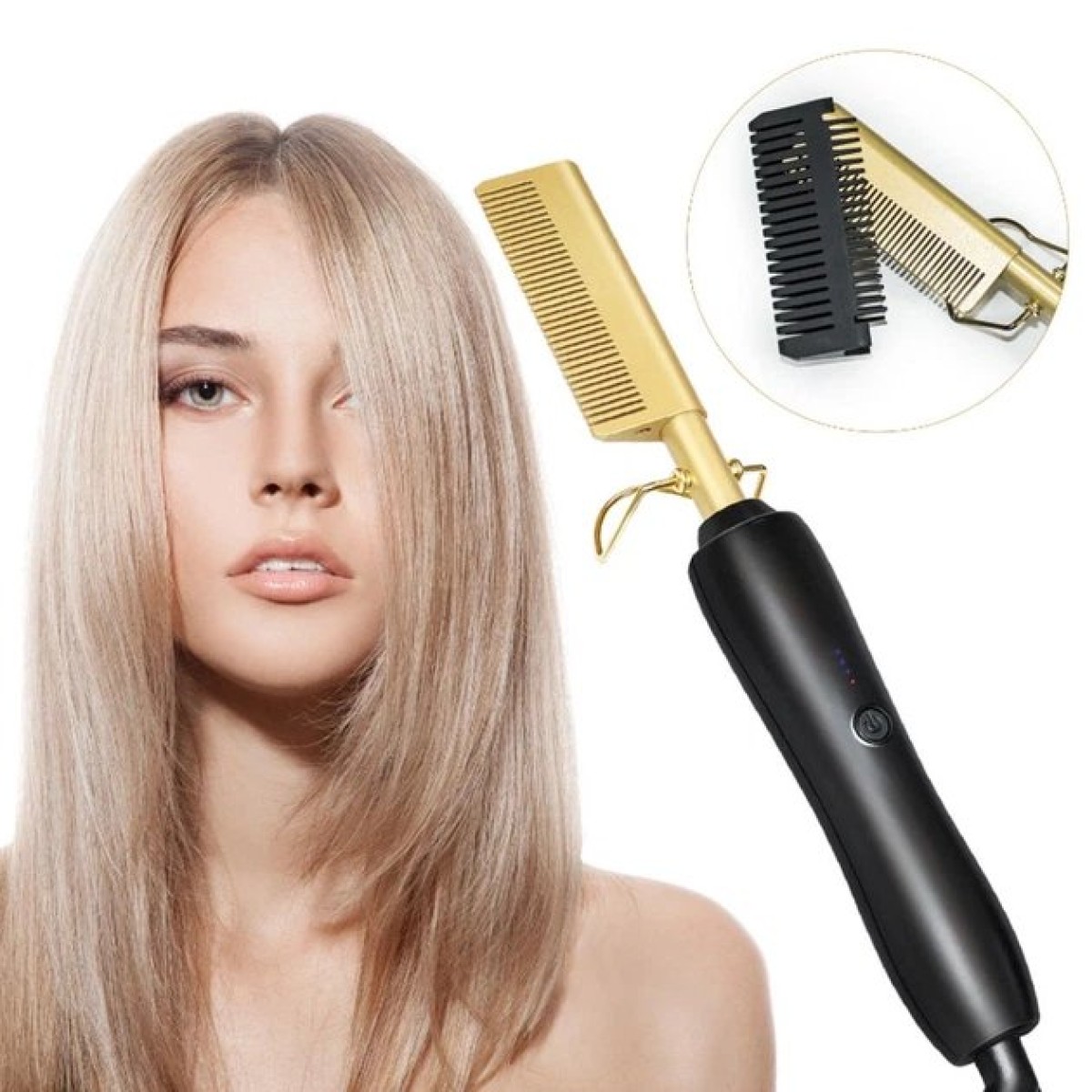 Щипці для волосся High Heat Brush (гребінець) (арт. 9650)