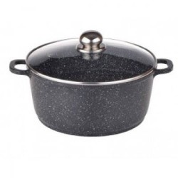 Каструля (казан) з мармуровим покриттям 4,2 літра BN-307