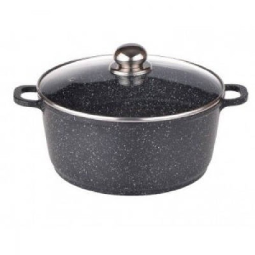 Каструля (казан) з мармуровим покриттям 4,2 літра BN-307