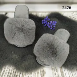 Хутряні капці жіночі хутро штучний песець 36 - 41 37