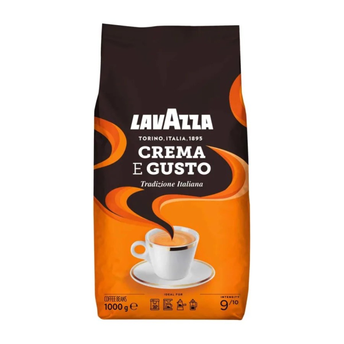 Кава в зернах Lavazza Crema e Gusto 1кг Лавац (арт. 5773)
