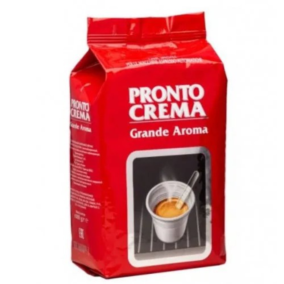 Кава в зернах Lavazza Pronto Crema Grande Aroma суміш 80% Арабіка і 20% Робусти 1кг Італія Оригінал (арт. 5779)