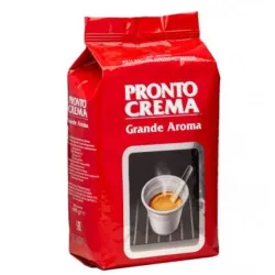 Кава в зернах Lavazza Pronto Crema Grande Aroma суміш 80% Арабіка і 20% Робусти 1кг Італія Оригінал