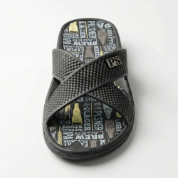 Мужские шлепанцы с принтом 