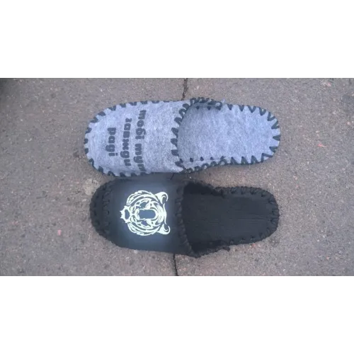 Хатні капці коричневі чоловічі капці, махрові 41-45 43