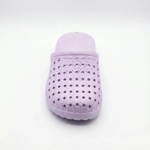 Жіночі сабо крокси бузкові (піна ЕВА). Легкі літні шльопанці з перфорацією 37-41