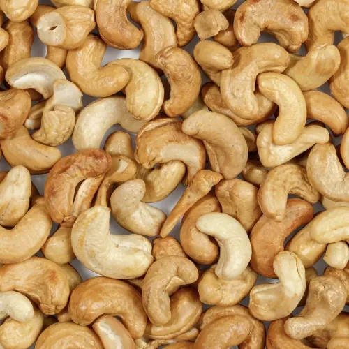 Кеш'ю смажений (ядро), золотистий та хрусткий горіх, великий калібр, смачний снек