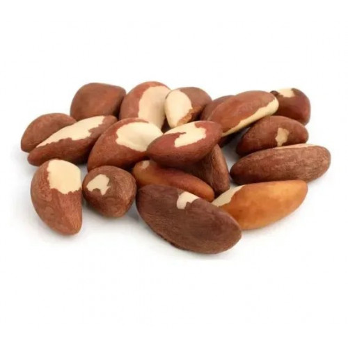 Бразильский орех очищенный, свежий и крупный (источник Селена), натуральный суперфуд
