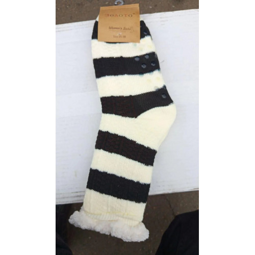 Носки женские, теплые носочки средней длины, разные принты, 39-42 (арт. 6985)