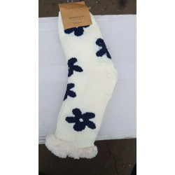 Носки женские, теплые носочки средней длины, разные принты, 39-42