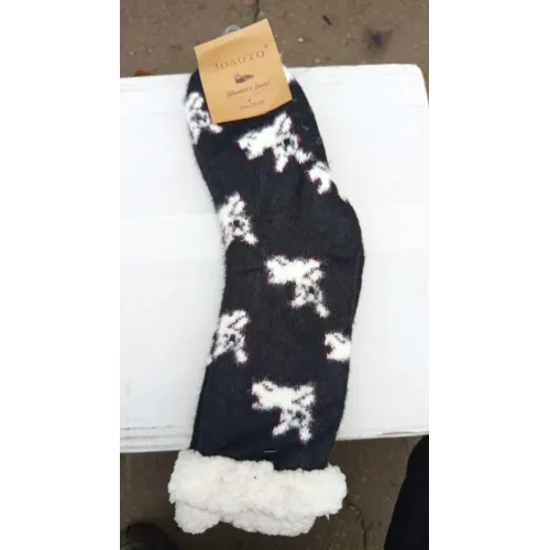 Шкарпетки жіночі, теплі шкарпетки середньої довжини, різні принти, 39-42