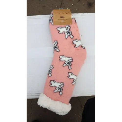 Шкарпетки жіночі, теплі ноальфакасочки середньої довжини, різні принти, 39-42