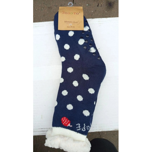 Носки женские, теплые носочки средней длины, разные принты, 39-42 (арт. 6990)