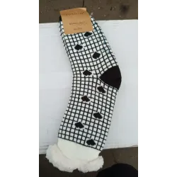 Шкарпетки жіночі, теплі шкарпетки середньої довжини, різні принти, 39-42