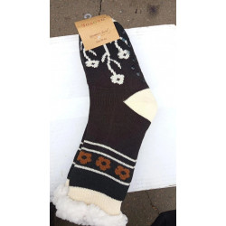 Носки женские, теплые носочки средней длины, разные принты, 39-42 (арт. 6992)