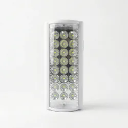 Акумуляторний ліхтар Almina 2606L (Білий) з Power Bank. Потужна лампа 24 LED (6V 4Ah)