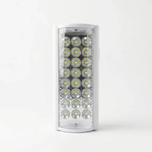 Акумуляторний ліхтар Almina 2606L (Білий) з Power Bank. Потужна лампа 24 LED (6V 4Ah)