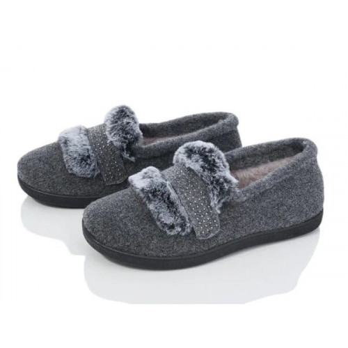 Тапочки бурочки женские серіе на меху37 41 роз