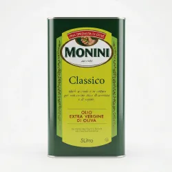 Італійська оливкова олія Monini Classico 5 л (Extra Virgin), перший віджим, оригінал, жерстяна банка