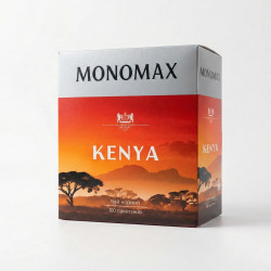 Чай чорний Monomax Kenya 100 пакетиків (Мономах Кенія) міцний натуральний