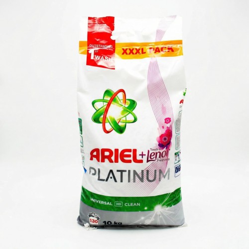 Пральний порошок Ariel Platinum 10кг — бездоганна чистота та свіжість білизни
