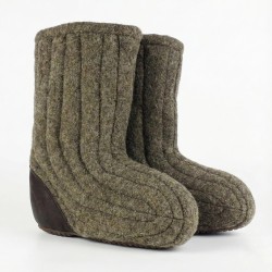 Бурки шинельні Shtyrman із сукна — теплі валянки для дому та дачі