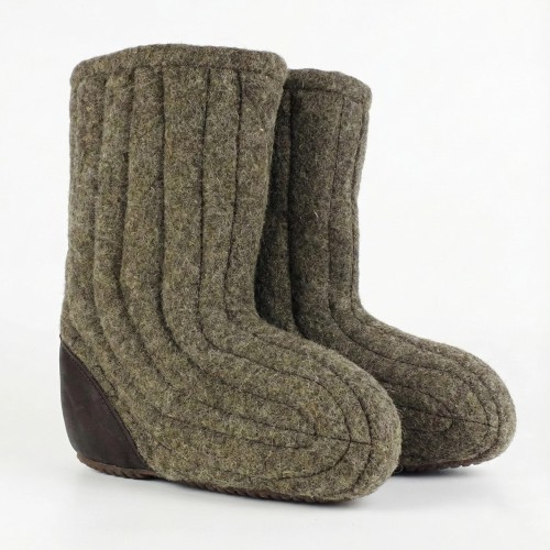 Бурки шинельні Shtyrman із сукна — теплі валянки для дому та дачі