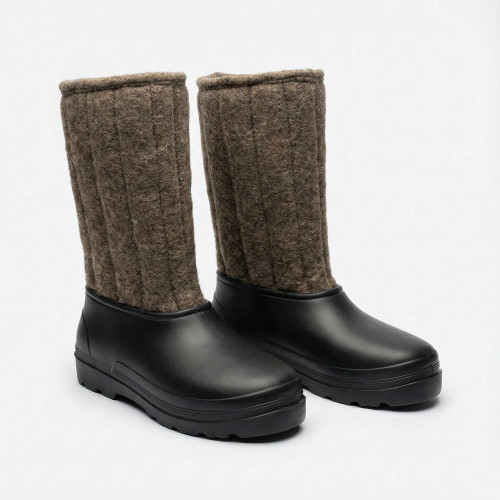 Валянки шиті з шинельного сукна — тепло і комфорт у будь-який мороз