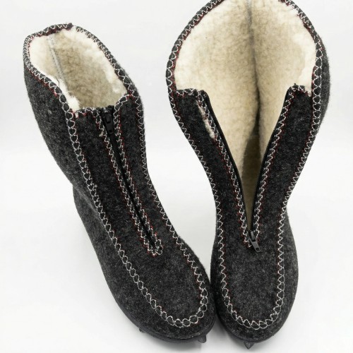 Бурки жіночі високі Даго Стиль з густим хутром — тепло і стиль взимку