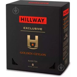 Чорний чай Hillway Exclusive Golden Ceylon 100 шт.супер чяй