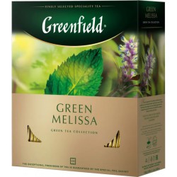Чай пакетований Greenfield Melissa 100 шт x 1.5 м