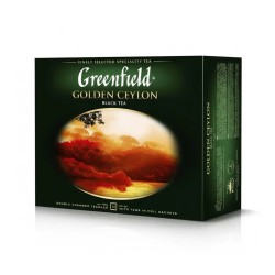 Чай пакетований Greenfield Golden Ceylon чорний 50 х 2 м