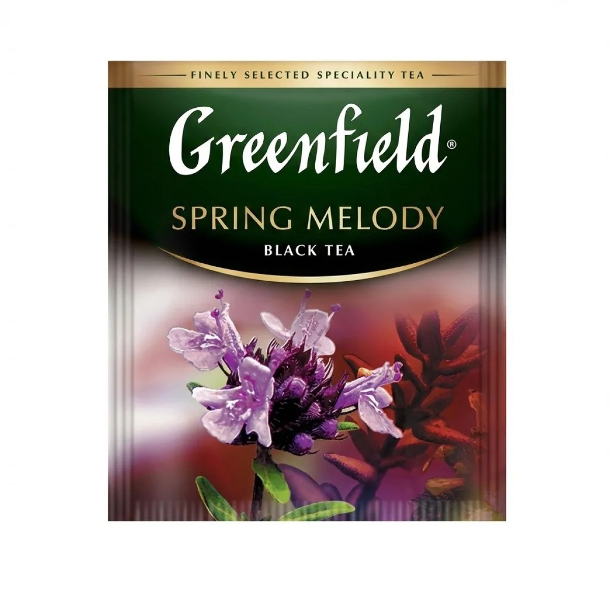 Чай Greenfield Spring Melody з чебрецем — 100 пакетиків для HoReCa ☕ Ідеальний вибір для вашого закладу (арт. 67)