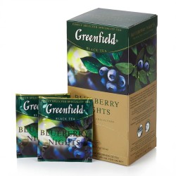 Чай Greenfield чорний Blueberry Nights, 25 шт.