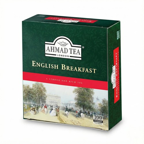 Чай чорний Ahmad Tea English Breakfast 100 пакетів 200 грам