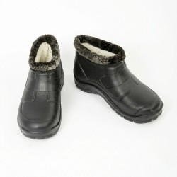 Чоловічі зимові галоші ЕВА з хутряним бортиком HP-12 (р. 38-45) — тепло та комфорт у будь-який мороз