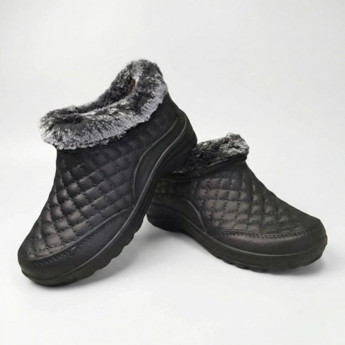 Жіночі галоші утеплені на блискавці — захист від холоду та слизу (37-42)