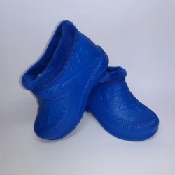 Жіночі галоші ЕВА зимові з принтом Квітка — тепло і комфорт у будь-яку погоду