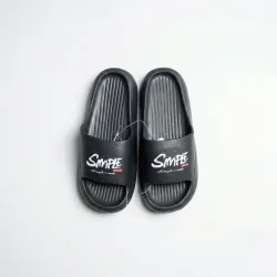 Чоловічі шльопанці SIMPLE чорні та сині ВЕЛЕТНІ (р. 41-50)