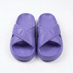 Жіночі шльопанці Dago Style фіолетові вістерія — легкі пінні сланці