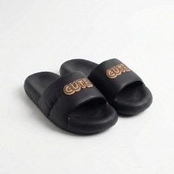 Жіночі шльопанці сандалі з пінки чорні — легкість і комфорт на кожен день