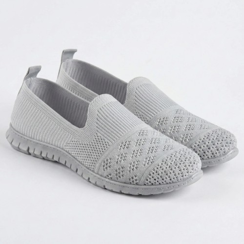 Жіночі мокасини сліпони Gipanis сірі — легкість і комфорт на кожен день