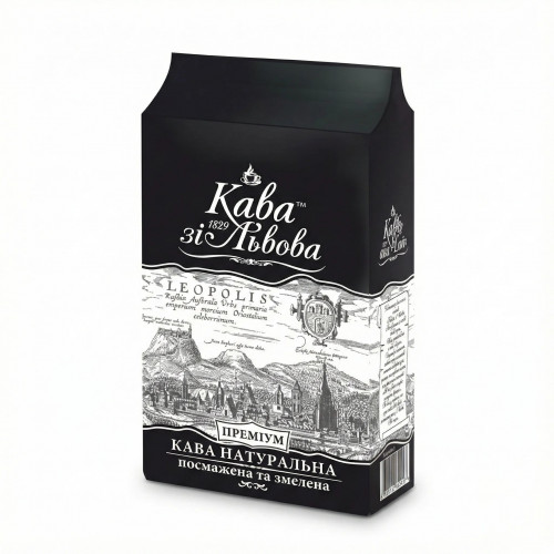 Кава мелена Кава зі Львова Преміум 225 г
