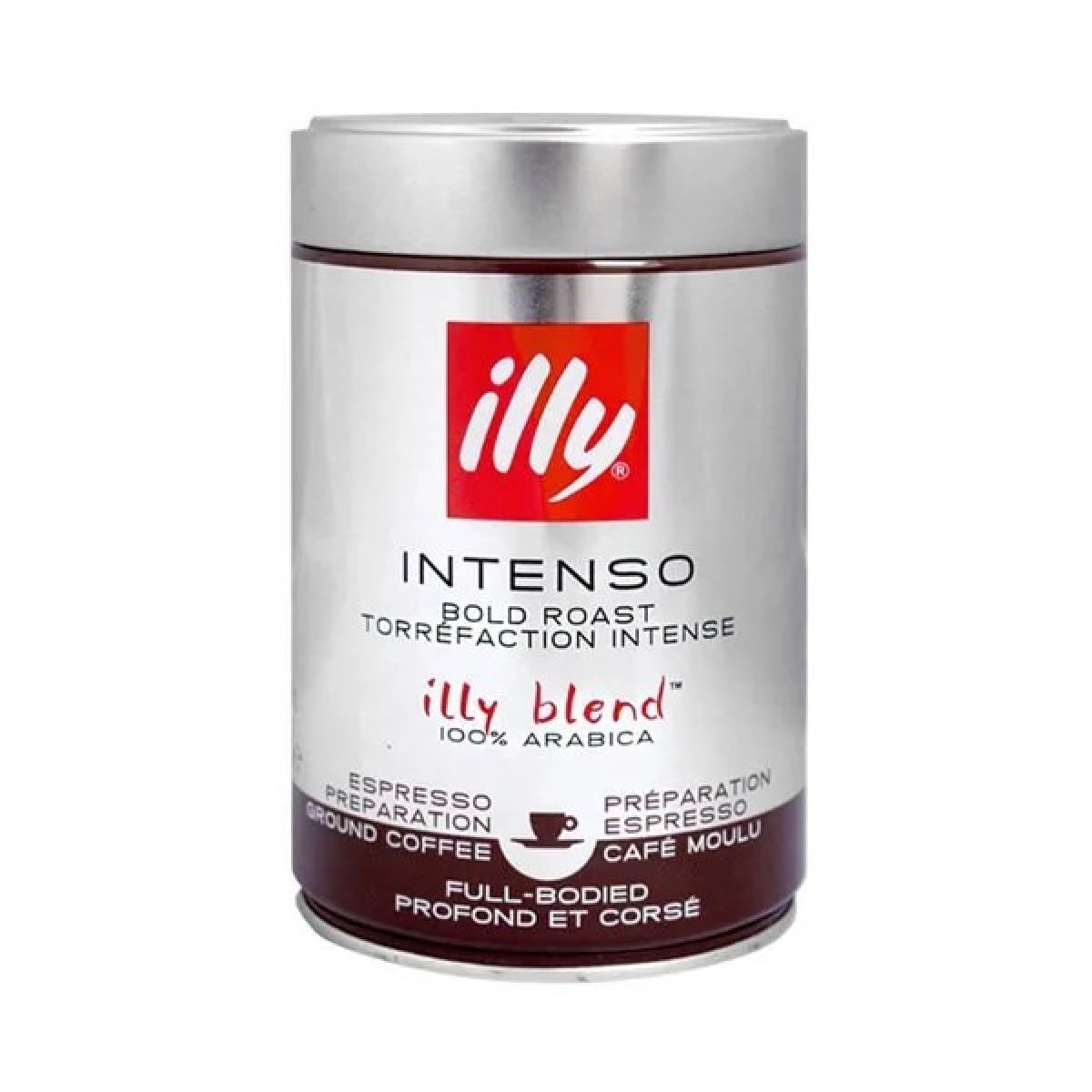 Кава Illy Espresso Dark мелена 250 г — насичений смак для справжніх цінителів (арт. 779)