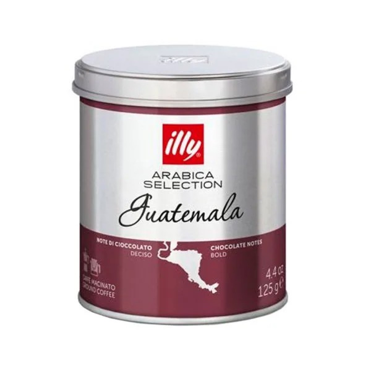 Кава Illy Monoarabica Гватемала мелена 125 г — елітна арабіка з нотами шоколаду (арт. 781)