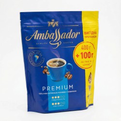 Кава розчинна Ambassador Premium, пакет 500 г розчинна