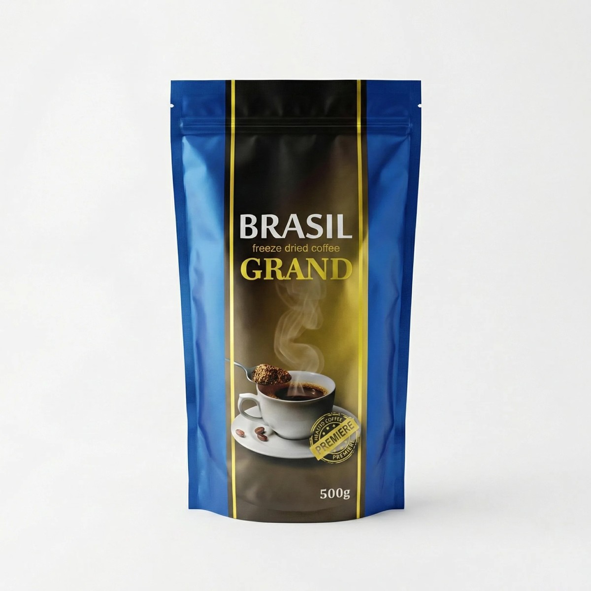 Кава розчинна Brasil Grand (Бразилія, 500 г) (арт. 335)